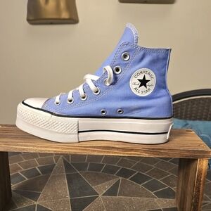Converse CTAS Lift Platform High Periwinkle Sneakers